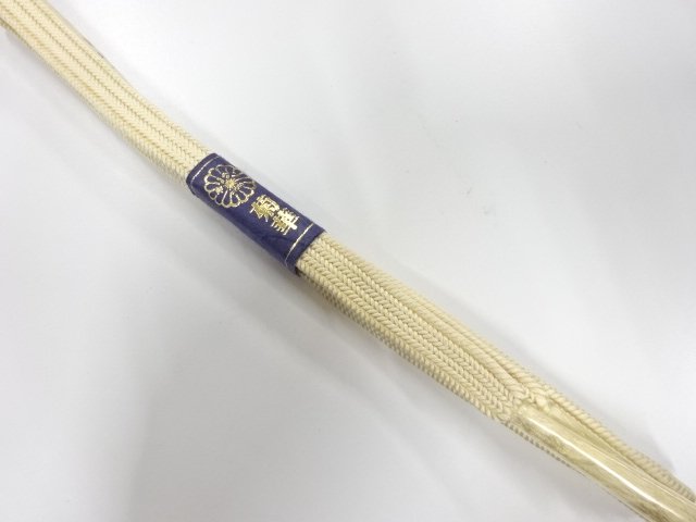 未使用品　正絹　手組帯締め
